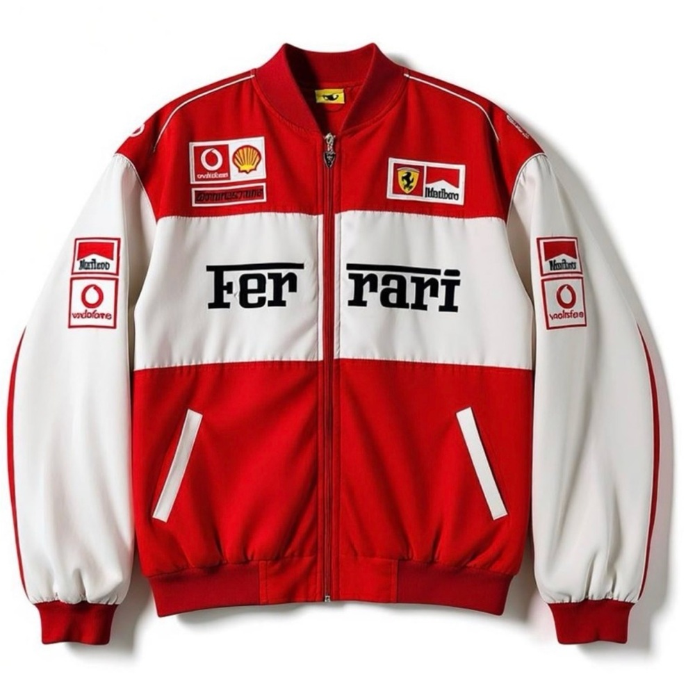 Ferrari F1 Michael Schumacher Marlboro Racing Jacket, Size: XXL (Men) [C601]